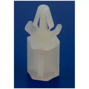 Image of R-TECH 524343 Standard Nylon PCB Pillar 12.7mm - Pack Of 25