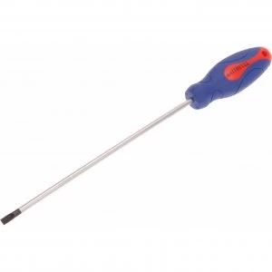 Image of Faithfull Soft Grip Parallel Slotted Tip Screwdriver 6.5mm 250mm