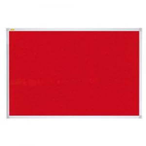 Image of Felt Pin Board X-tra!Line PT131201 60 x 45cm Red