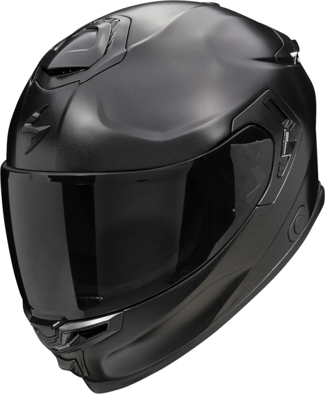 Image of Scorpion EXO-GT SP AIR Solid Matt Pearl Black Full Face Helmet Size 2XL