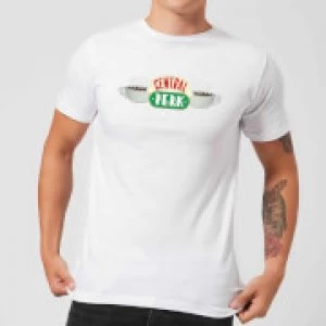 Image of Friends Central Perk Mens T-Shirt - White - 3XL