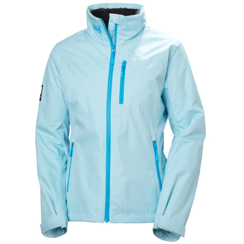 Image of Helly Hansen Womens waterproof jacket Helly Hansen Crew Pile Bleu Female XS