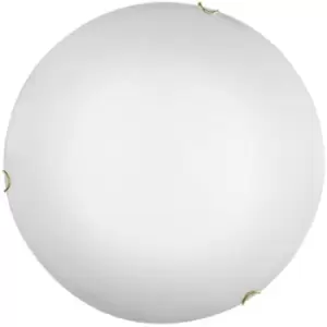 Image of MOON gold ceiling light 3 bulbs, height 10 Cm