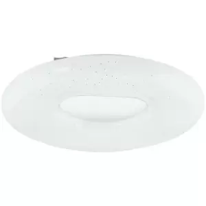 Image of Zamudilo LED Flush Ceiling Light White cct, Remote Control Included - Eglo