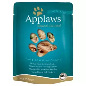 image of Applaws Tuna and Anchovy Cat Food 24 x 70g