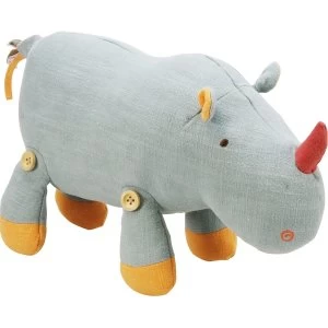Image of Rhino Woven Fabric Plush