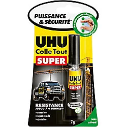 image of UHU Super Glue Strong & Safe Clear 7g