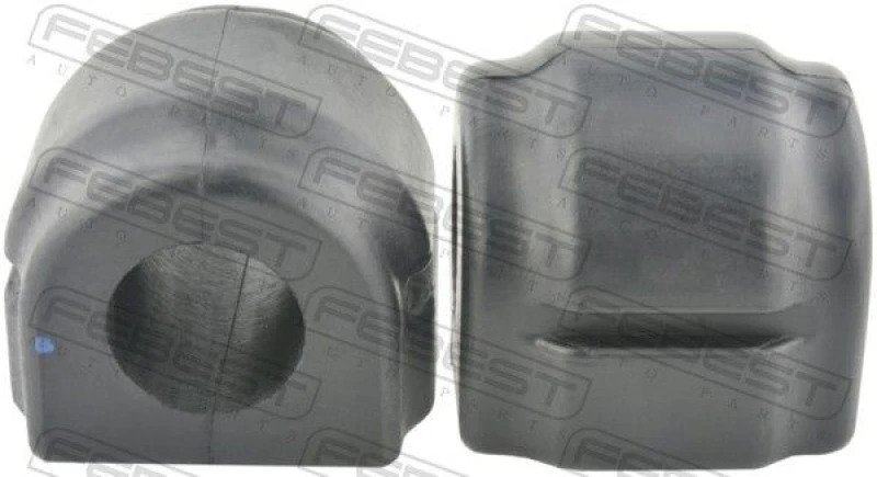 Image of FEBEST Anti-roll bar bush FEBEST VLSB-S60RD19-KIT