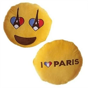 Image of Eiffel Tower Eyes Emotive Cushion