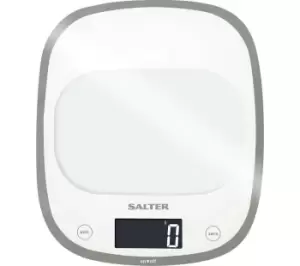 image of SALTER 1050 WHDR Digital Kitchen Scales - White