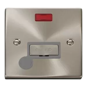 Image of Click Scolmore Deco Ingot 13A Flex Outlet Neon Fused Spur Unit - VPSC553GY