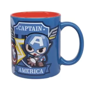 Image of Marvel Mini Heroes Captain America 11oz Mug