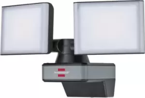Image of Brennenstuhl Connect WIFI LED Duo Floodlight WFD 3050 / LED Security Light 30W Controllable Via Free App