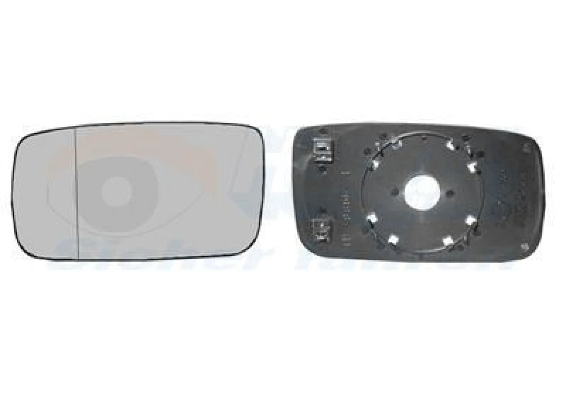 Image of VAN WEZEL Wing mirror glass VAN WEZEL 5979836