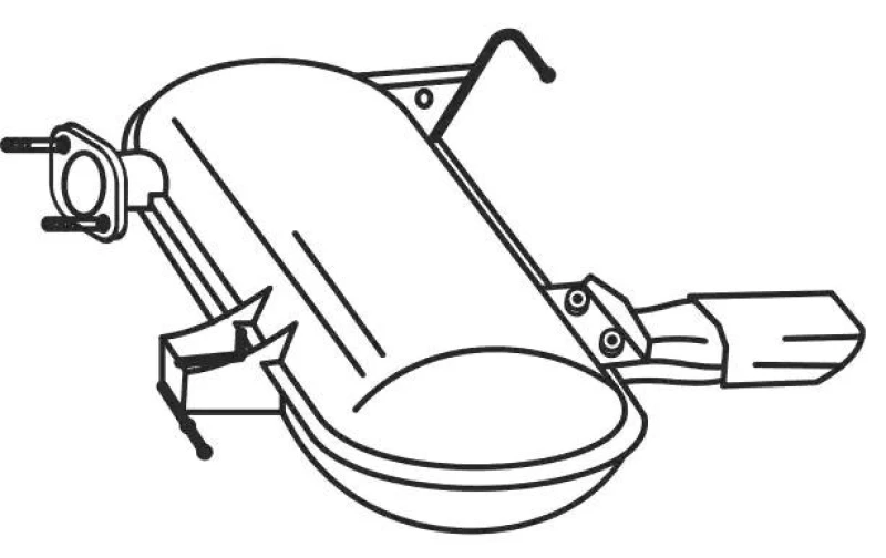 Image of Rear silencer VEGAZ BS-380