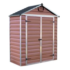 Image of Palram SkyLight Shed 6 x 3 - Amber
