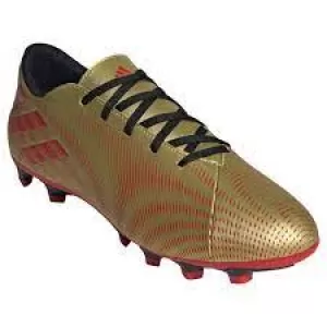 Image of adidas Nemeziz Messi .1 FG Football Boots - GoldMet/Scarlet