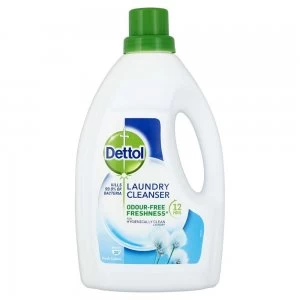 image of Dettol Fresh Cotton Laundry Cleanser 1.5L