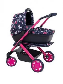 image of Unicorn 3 Wheel Stroller & Bag