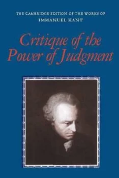 Image of Critique of the Power of Judgment by Immanuel Kant Book