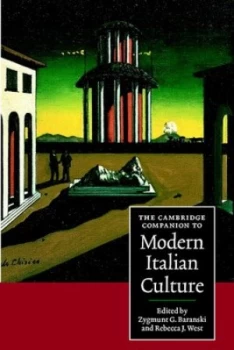 Image of The Cambridge Companion to Modern Italian Culture by Zygmunt G. Baranski Paperback