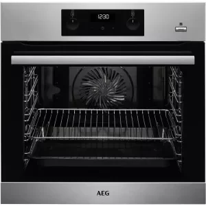 image of AEG BES355010M 71L Integrated Electric Single Oven