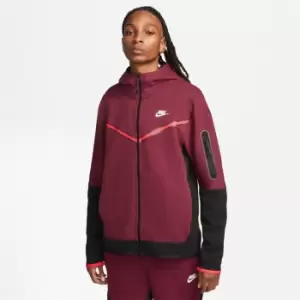 Image of Nike Full Zip Tech Fleece Hoodie Mens - Purple