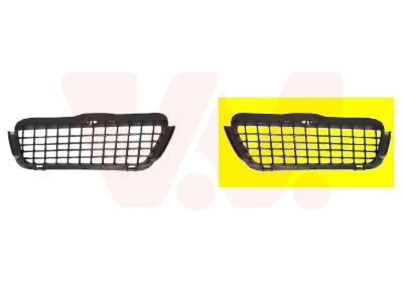 Image of VAN WEZEL Bumper grill VAN WEZEL 5880591