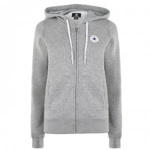 image of Converse Core Zip Hoodie - Vinatge Grey