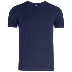 image of Clique Mens Premium T-Shirt (S) (Dark Navy)