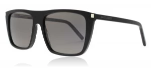 image of Yves Saint Laurent SL156 Sunglasses Black 001 56mm