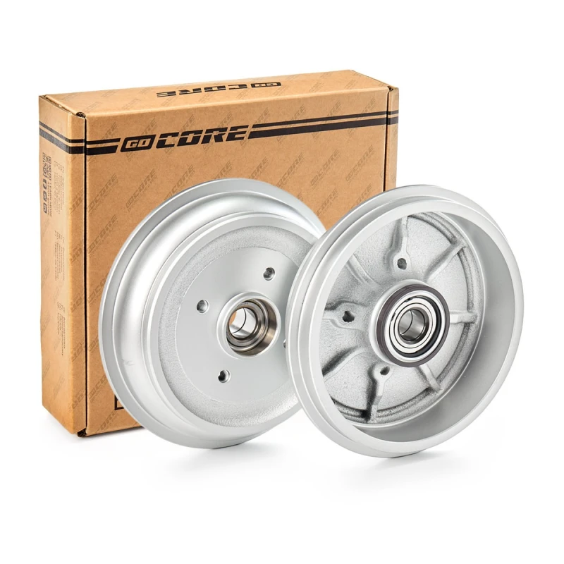 Image of goCORE GCA230018 Brake Drum 247mm, with ABS sensor ring Brake Drum (123)