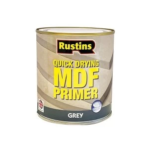 image of Rustins Quick Drying MDF Primer Grey 250ml