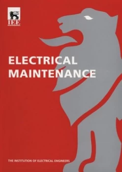 Image of Electrical Maintenance by Paul Cook and Institution of Electrical Engineers Paperback