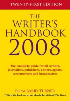 Image of The Writers Handbook 2008 by Barry Turner Book