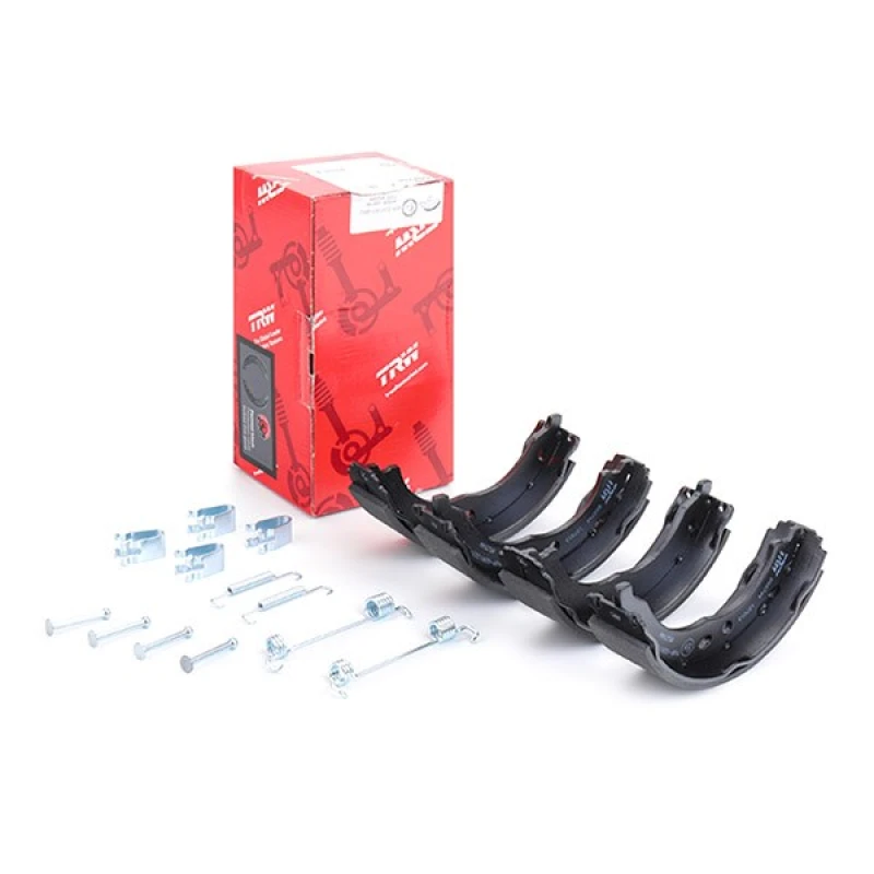 Image of TRW GS8744 Handbrake Shoes Brake Shoe Set,parking brake (1419)