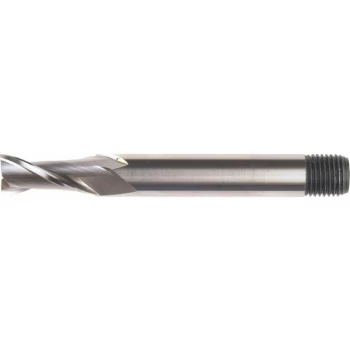 image of 18.00MM HSS-Co 5% 2 Flute Threaded Shank Long Series Slot Drills - Sherwood