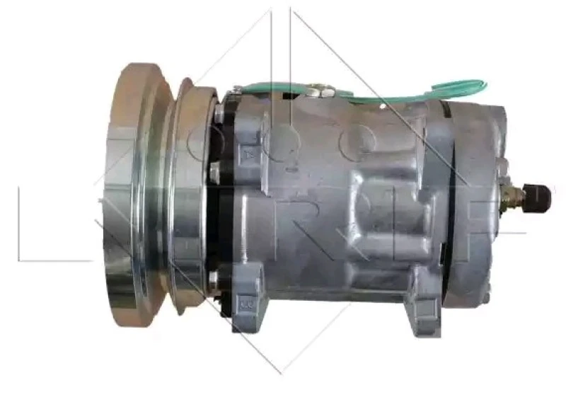 Image of NRF 32281 AC Compressor EASY FIT, PAG 100, with seal ring, with gaskets/seals Compressor,air conditioning (447)