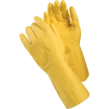 Image of Tegera 8150 Yellow Latex Gloves - Size 7