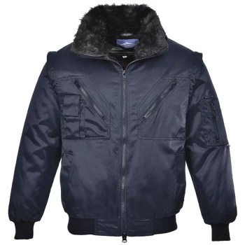 Image of Portwest PJ10NARL - sz L Pilot Jacket - Navy