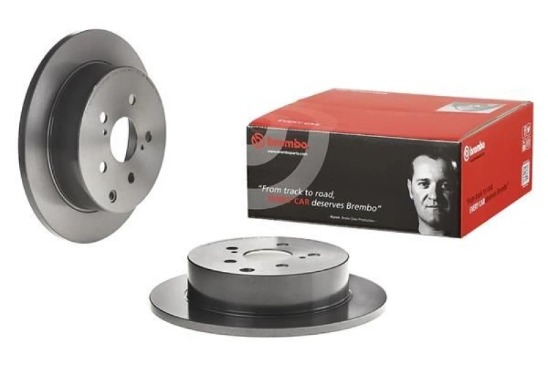 Image of BREMBO Brake disc BREMBO 08.D712.11