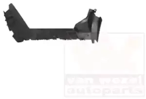 Image of VAN WEZEL Mounting Bracket, bumper ** Equipart ** 1807535 FORD,Fiesta Mk6 Schragheck (JA8, JR8),Fiesta Mk6 Kastenwagen
