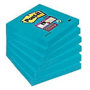 Image of Post-it Notes 76 x 76mm Blue 6 Pieces of 90 Sheets