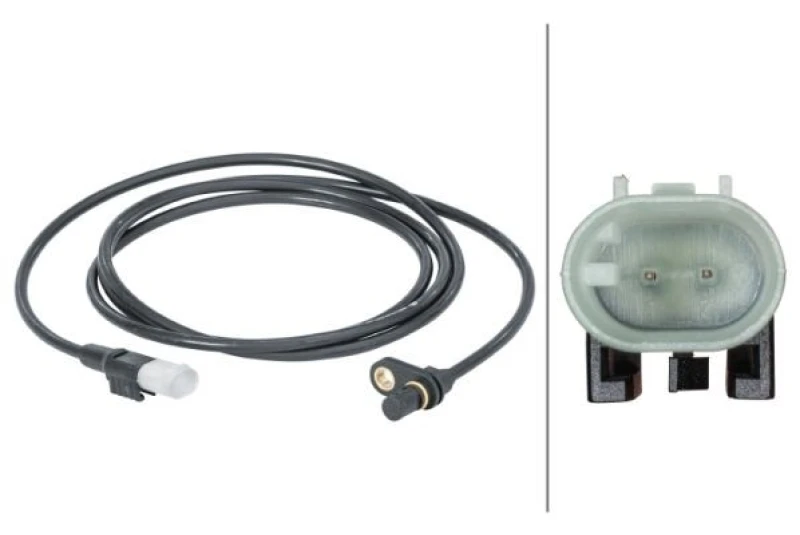Image of HELLA ABS sensor HELLA 6PU 012 679-661