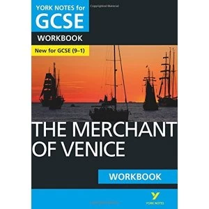 Image of The Merchant of Venice: York Notes for GCSE (9-1) Workbook Paperback / softback 2018