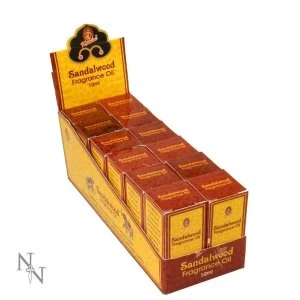 Image of Sandalwood Pack Of 12 Fragrance Oil 10ml