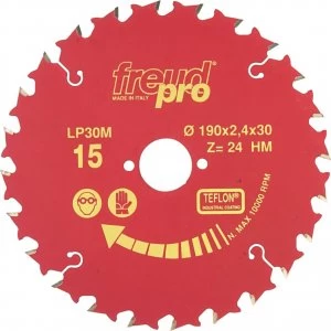 Image of Freud LP30M General Purpose Circular Saw Blade 250mm 40T 30mm