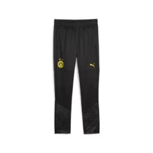 Puma Borussia Dortmund Training Bottoms Juniors - Black