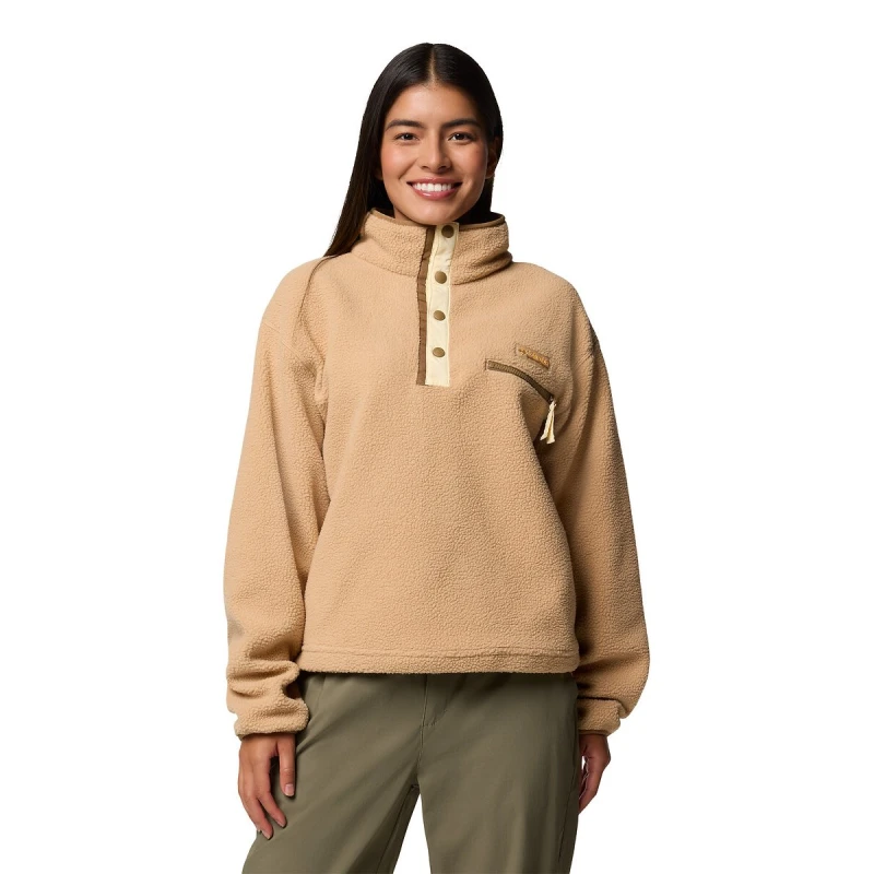 Image of Columbia Helvetia II Half Snap Fleece beige Women XS;S