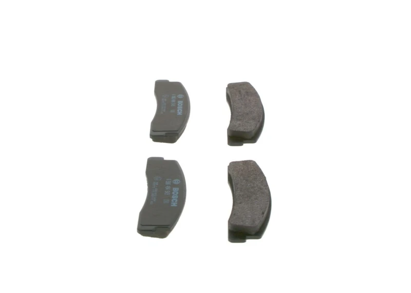 Image of Bosch 0 986 494 543 Brake pad set with mounting manual Low-Metallic Brake Pad Set,disc brake (402)